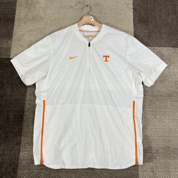 Nike Tennessee Volunteers Windbreaker Jacket SS Mens L Player Issued Shaq Wilson